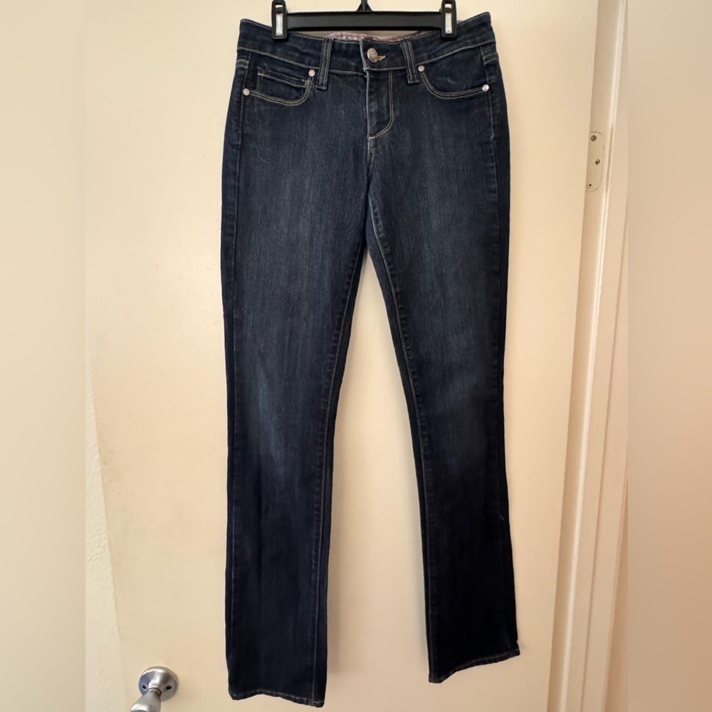 PAIGE Skyline Women’s Dark Wash Blue Jeans. Like New. Size 25